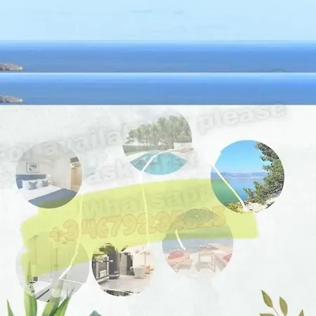 Σπίτι διακοπών Stylish Izza Splendid View, Heated Pool Σαιντ-Μαξίμ